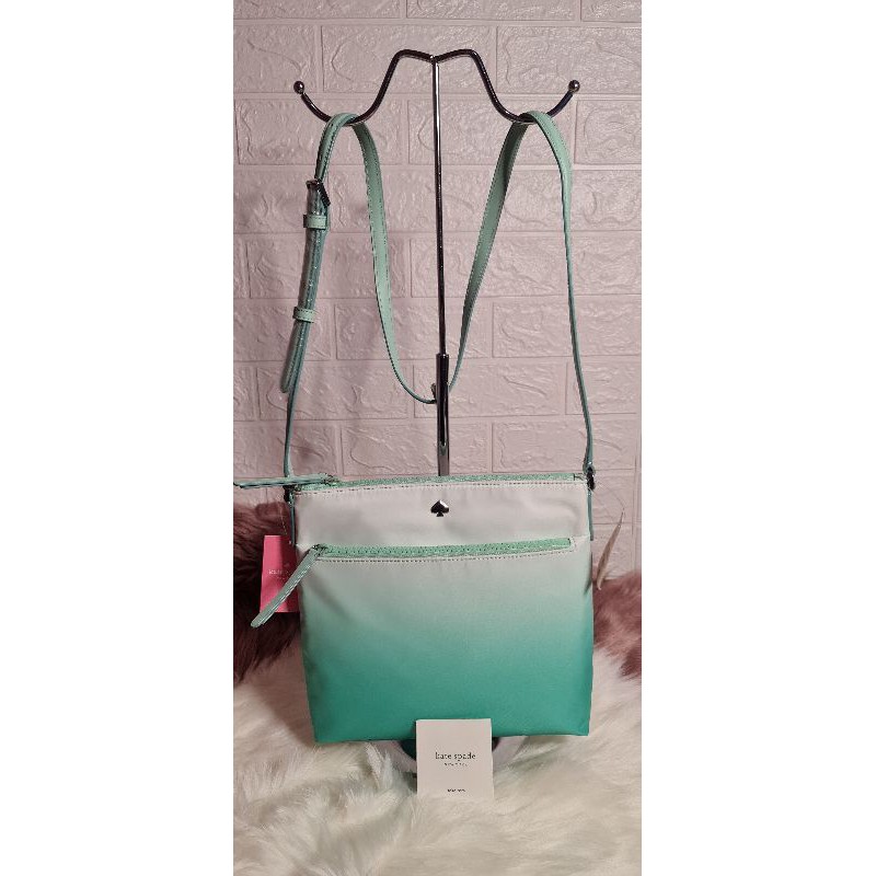 ♠️ Kate Spade Jae Degrade Fiji Green Crossbody | Shopee Philippines