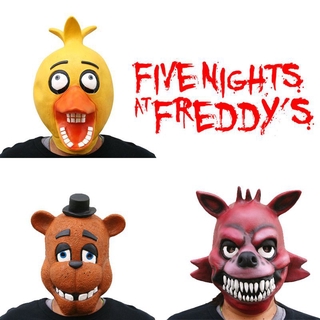 Five Nights At Freddy S Bear Chica Bonnie Foxy Fnaf Adult Head Mask One Size Shopee Philippines