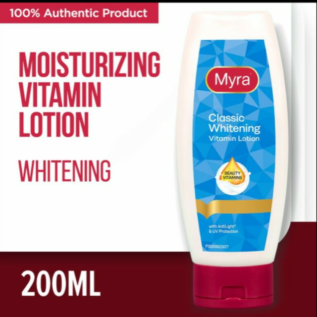 myra e classic whitening vitamin lotion 200ml Shopee Philippines