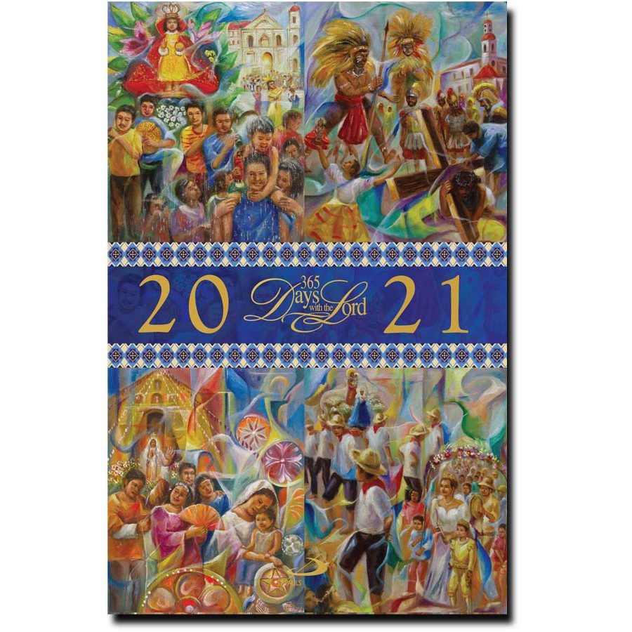 365 Days with the Lord Devotional 2021 Hardcover Blue Shopee