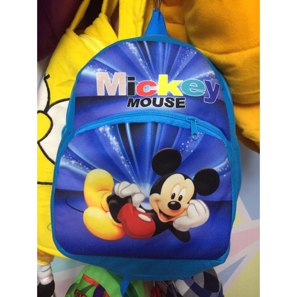 Mickey Mouse and Minnie Mouse Bag for Toddlers Shopee Philippines