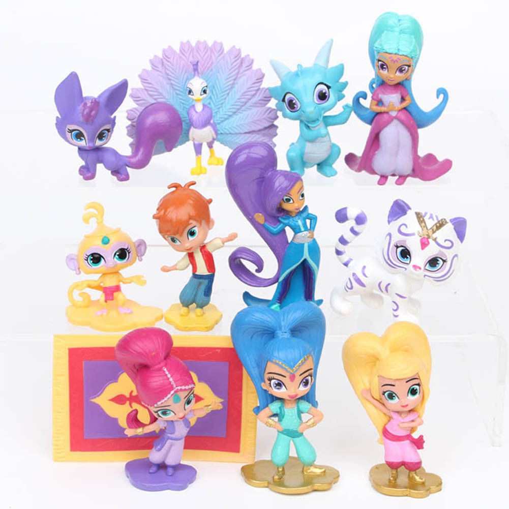 Gzyunmu Shimmer And Shine Leah Zac Kaz Tala Nahal 12 Pcs Kids Boy Girl Action Figure Toy Shopee Philippines - roblox action figures 7cm pvc suite dolls toys anime model figurines for ebay