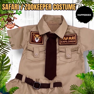 ZOOKEEPER / SAFARI COSTUME (2 pockets)