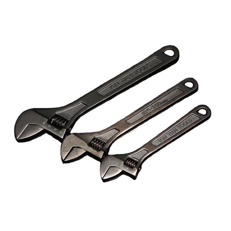 auto repair wrench Black nickel adjustable wrench, auto repair machine
