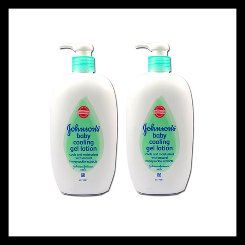 johnson cooling gel lotion