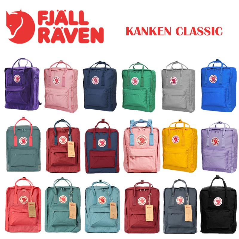 fjallraven kanken colours