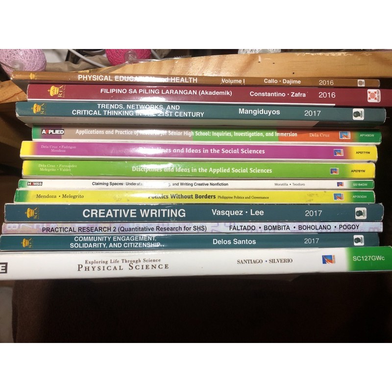senior high school books for sale (shs) grade 11 & 12 textbooks (HUMSS