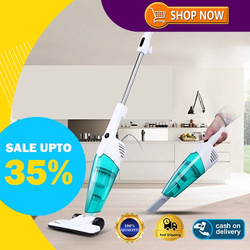 Vertical Handheld Vacuum Cleaner 16000Pa HEPA Filtration Carpet