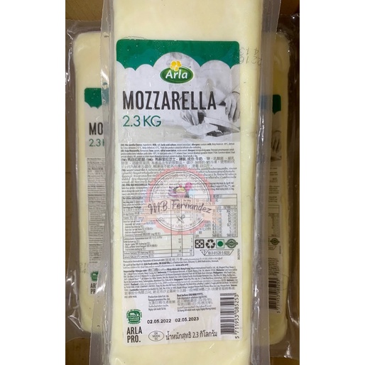 Arla Mozarella Cheese Block 2.3 kg EXP FEB 5, 2023 | Shopee Philippines