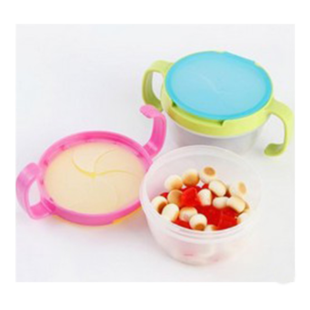 1Pcs Baby Toddler Feeding Bowl Snack Food Keeper Pod Container Cup Hot