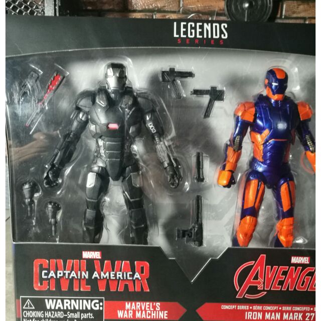 Marvel Legends 2 Pack Series War Machine And Iron Man