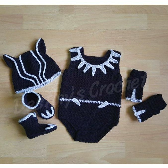 infant black panther costume