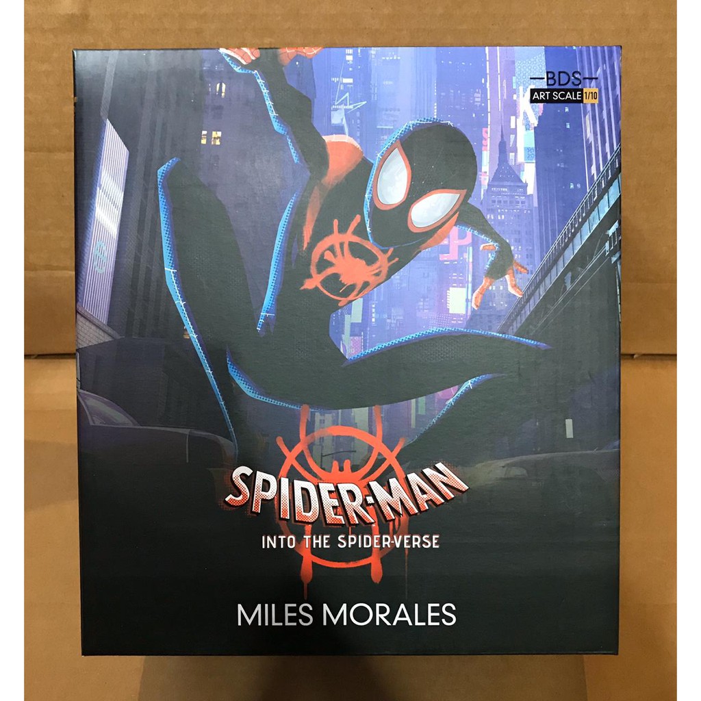 Miles BDS Art Scale 1/10 Spider Man Into The Spider Verse | Shopee  Philippines