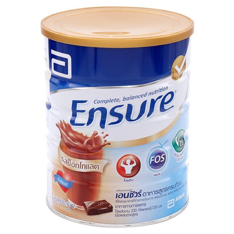 Ensure Dietary Supplement Complete Formula Chocolate Flavor 850 G