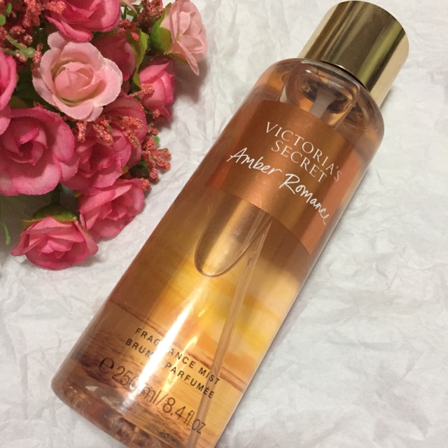 Original Victoria’s Secret AMBER ROMANCE Fragrance Mist 250ml Shopee