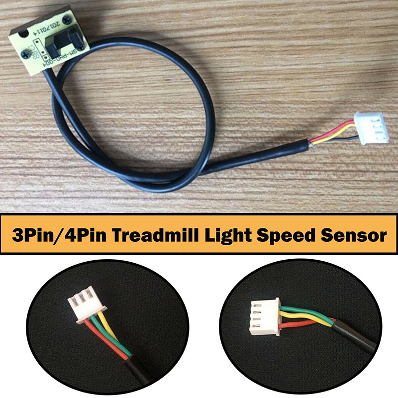 3 Pin Treadmill Light Sensor Tachometer Magnetic Induction Speed Sensor 2 Pin