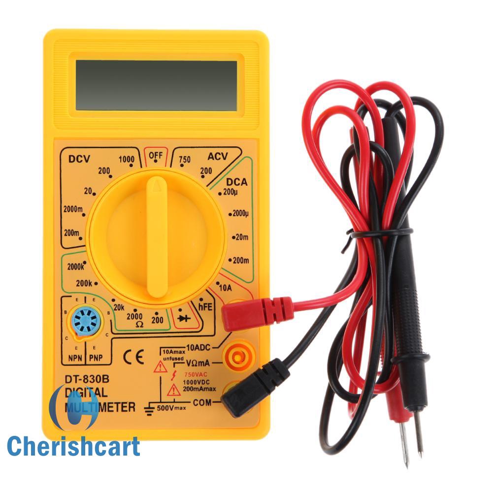 Ready Stock LCD Digital DT830B Multimeter Tester Meter Voltmeter