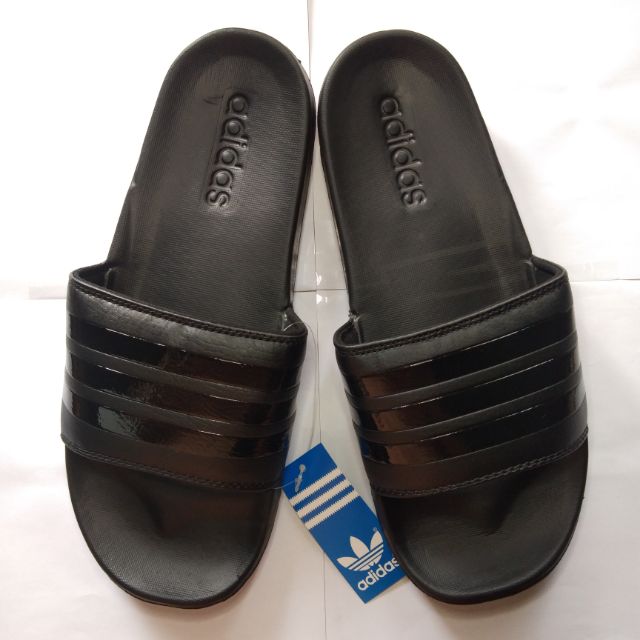 adilette comfort slides all black