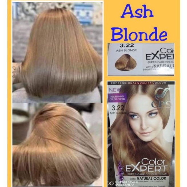 Ash Blonde Permanent Hair Color With Oxidizer 80mlx2 Original Shopee Philippines