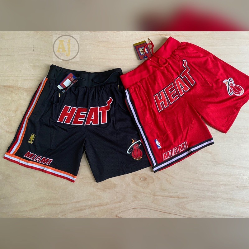 just don miami heat shorts