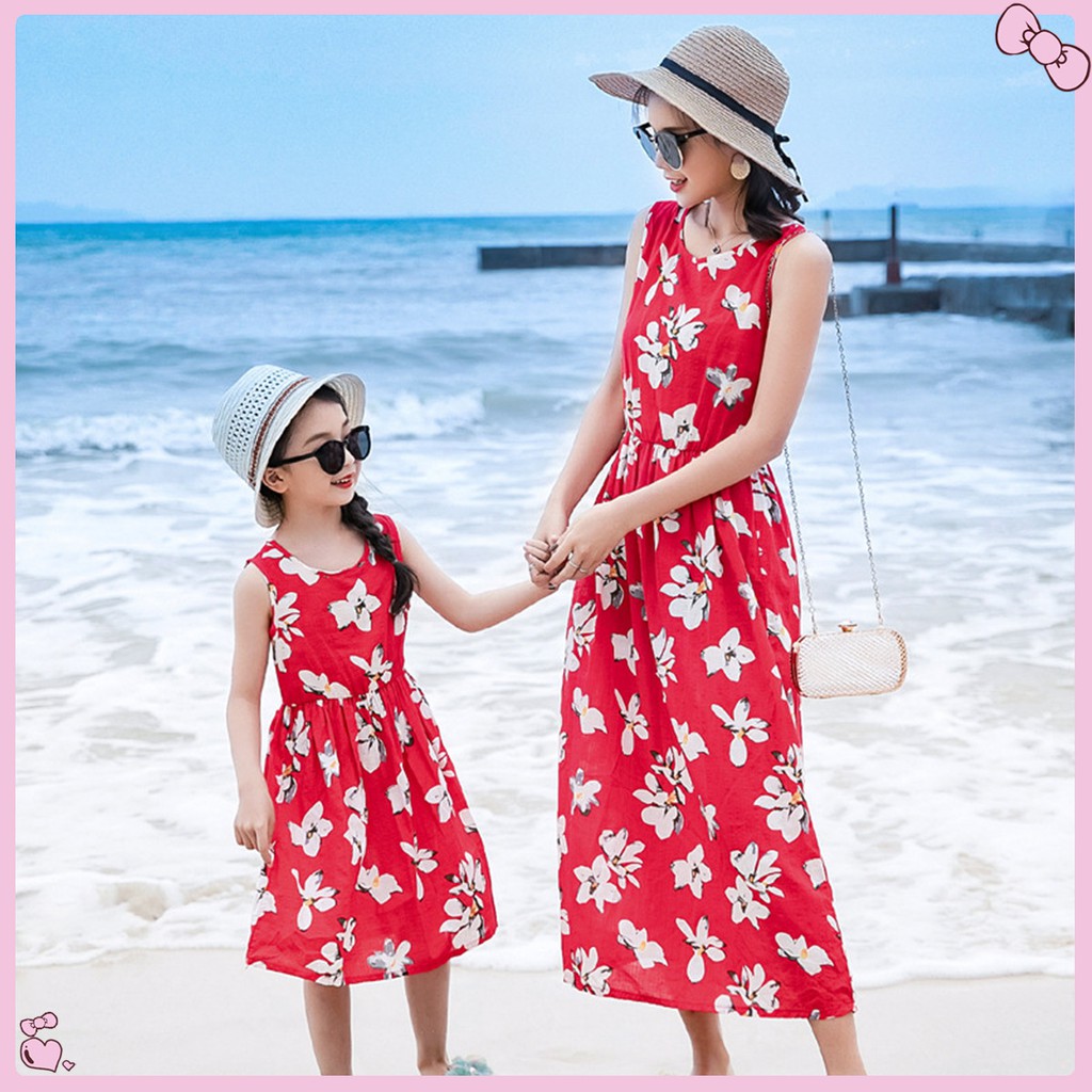 mother and baby dresses