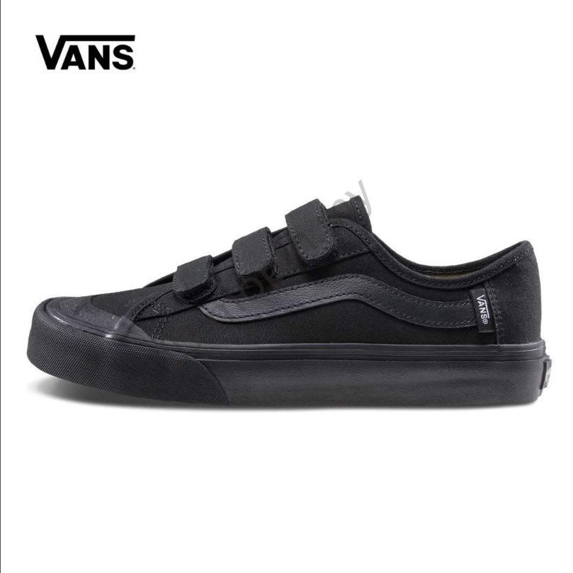 white velcro vans womens