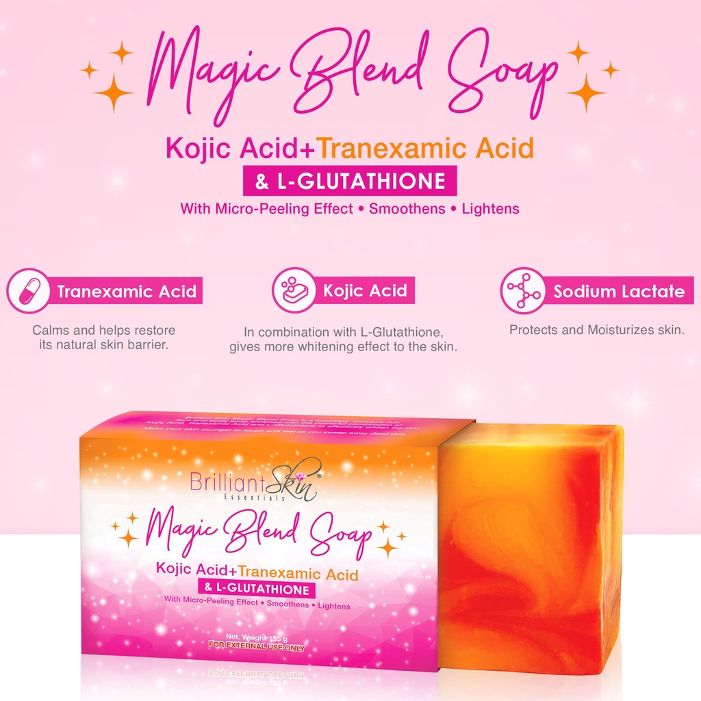 Brilliant Magic Blend Soap Key Ingredients