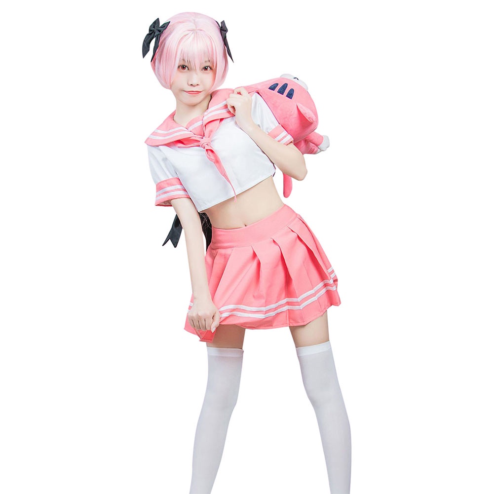 Astolfo fgo A Fu sailor suit jk uniform Cosplay Costume | Shopee ...