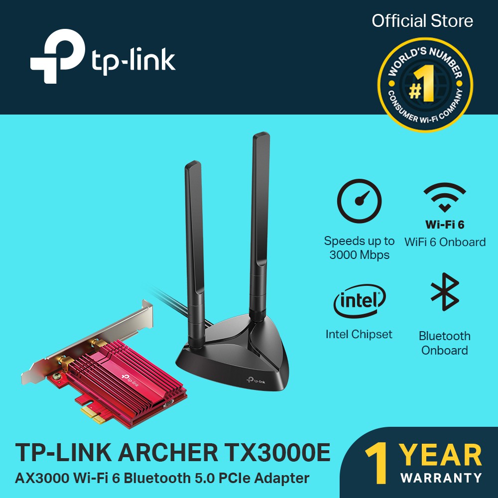 TP-link Wi-Fi6 Bluetooth 5.0PCIe Adapter lhee.org