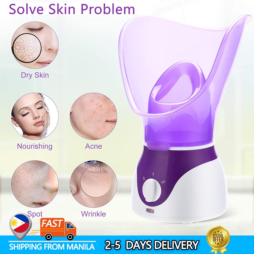 Nano Ionic Facial Steamer Inhalation Facial Steamer Skin Care Thermal Sprayer Smooth Skin Facial