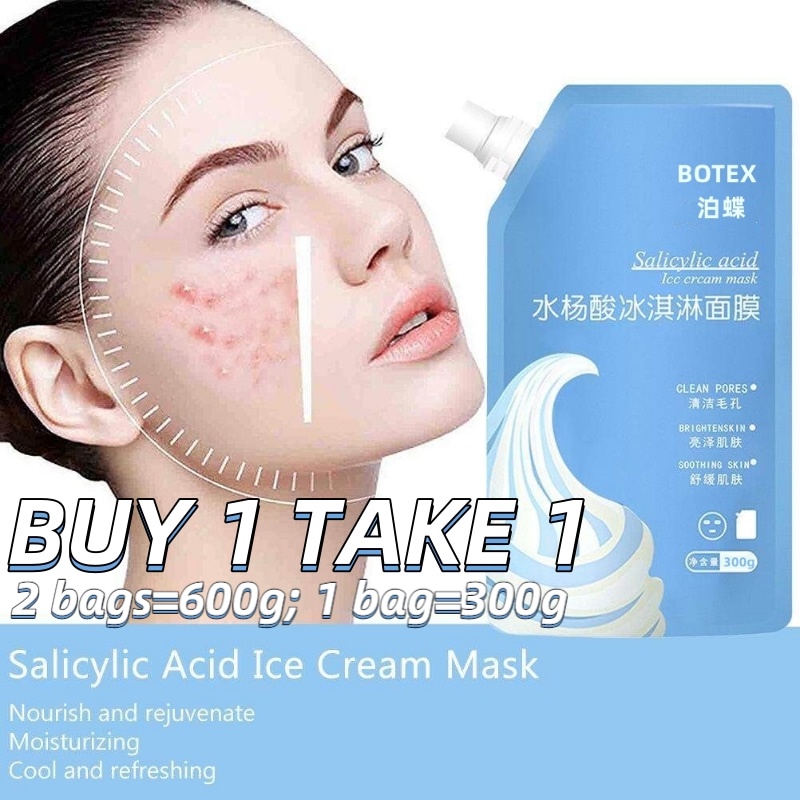 Salicylic Acid Ice Cream Face Mask Facial Mask For Remove Acne