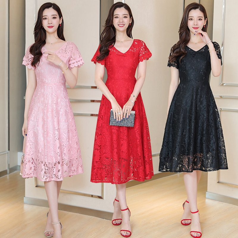 plus size pink dresses with sleeves