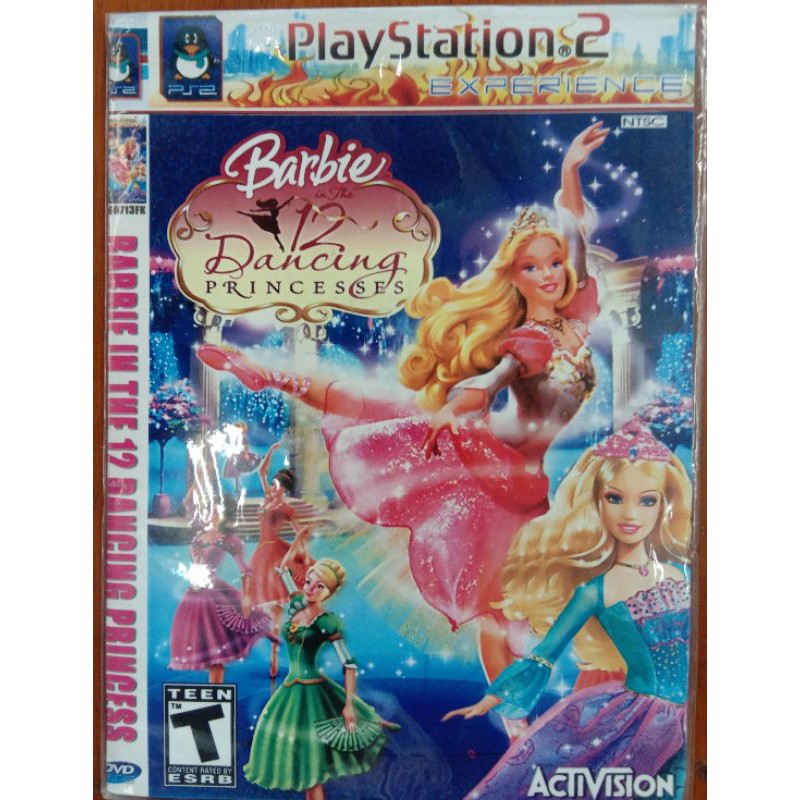 Ps2 Cassette Barbie Game 12 Princess Dancing | Shopee Philippines