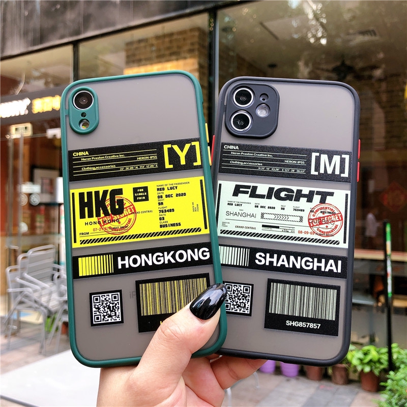 Iphone 11 Case Pro Max Casing Iphone Xr Se Iphone 7 Plus Cases 6s Xs Max 8 6 Iphone11 7plus 8plus Stylish Ticket Luxury Shockproof Hard Cover For Men Boy Black Green Shopee Philippines