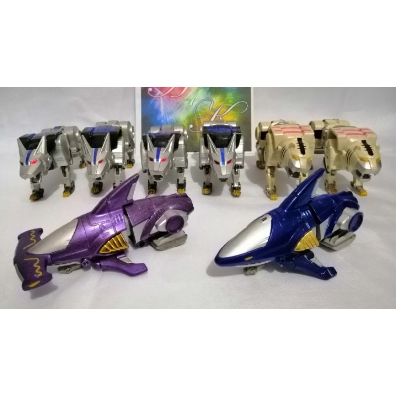 Super Sentai Gaoranger Diecast Zords - Power Ranger Wild Force | Shopee  Philippines