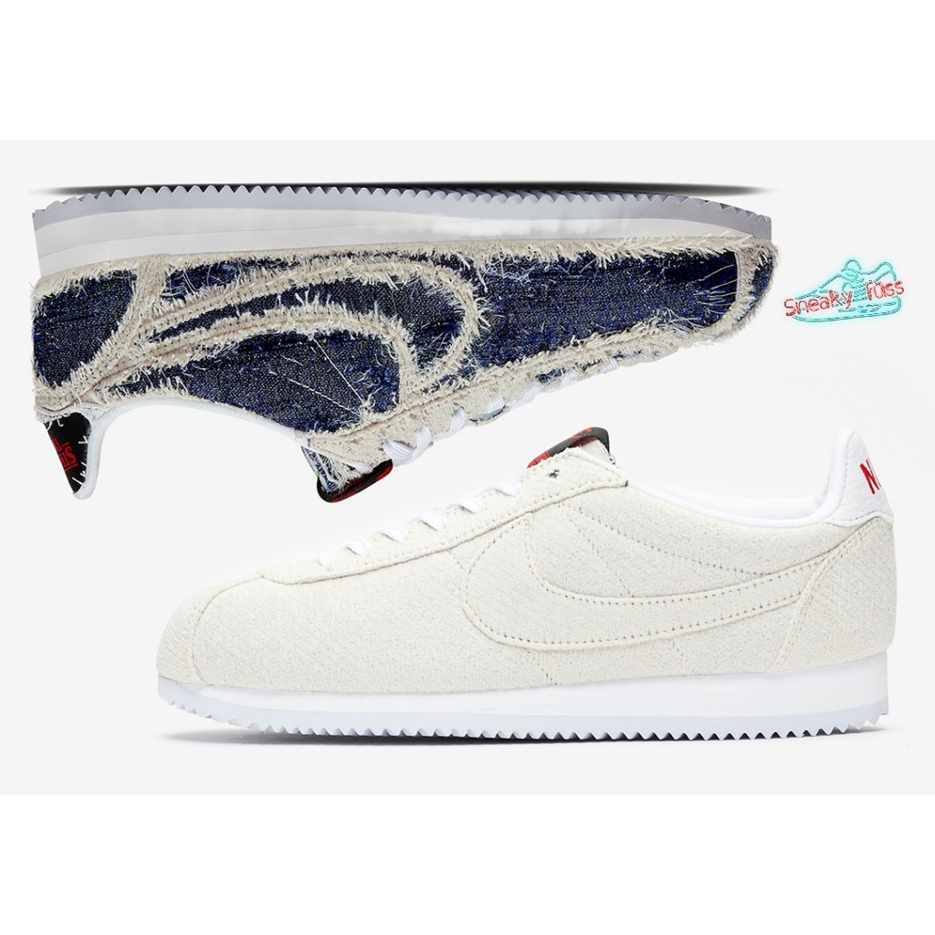 nike cortez upside down