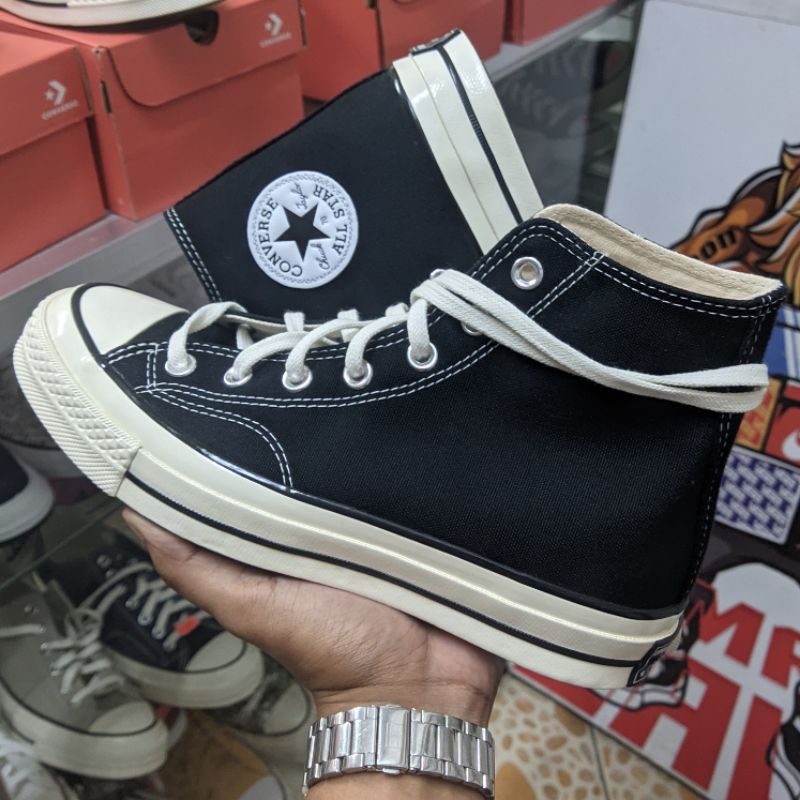 Original Converse 70s High Black and white Original shoes Shopee