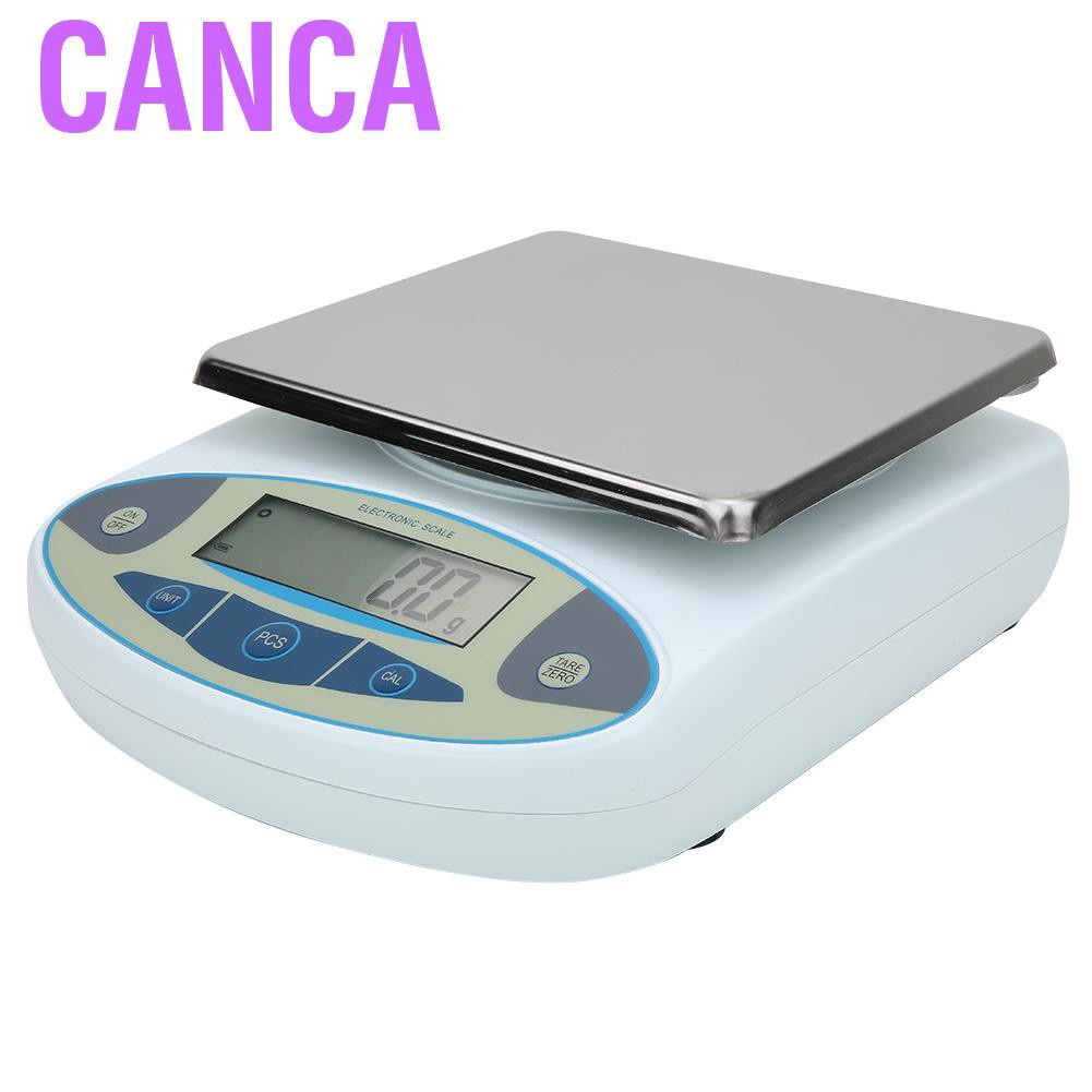 Canca 30kg 0.1g Laboratory Balance High Precision Digital Electronic Scale 100-240V
