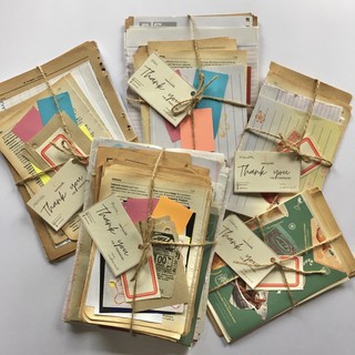15pcs Junk Journal Random Paper Sheets | craftco.mnl was