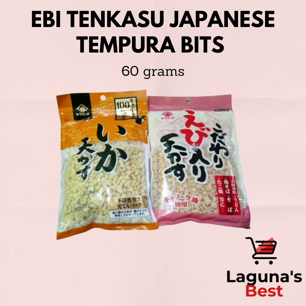 Ebi / Squid / Plain Tenkasu Japanese Tempura Bits 60g Shopee Philippines