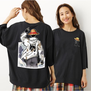 Anime Oversize Black T shirt One Piece Design Unisex Casual Tee trendy fashion OP1 #4