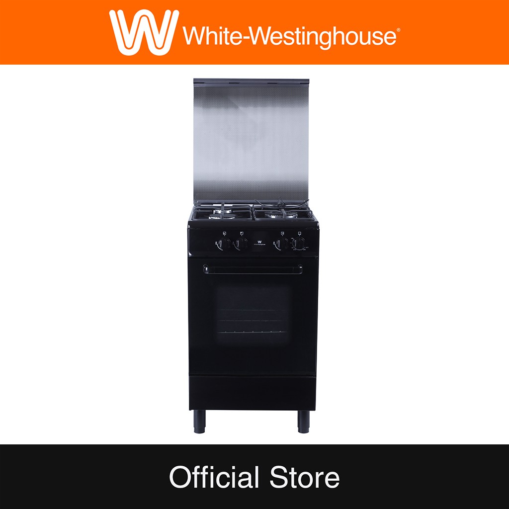 White Westinghouse WCG532K Gas Range with Gas Oven Shopee Philippines