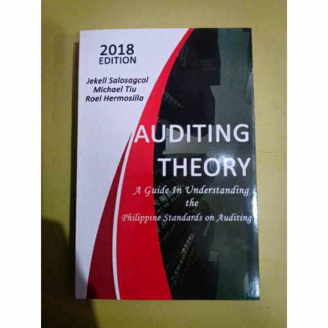 Auditing Theory 2018 Edition Salosagcol Shopee Philippines 8862