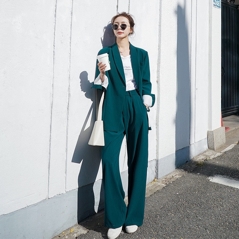 2021 Vintage Autumn Thicken Women Pant 