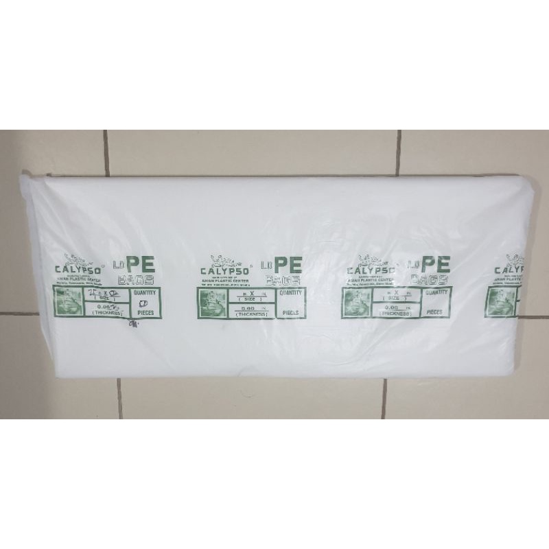 Calypso 5pcs/10pcs Big Plastic Bags - (25''x50'') (30”x50'')