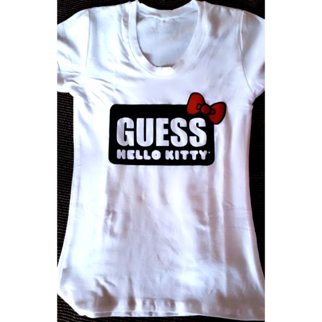 guess hello kitty shirt