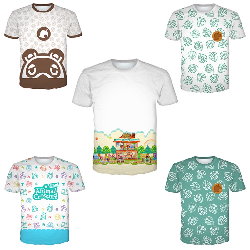 Download Men's short-sleeved T-shirt Animal Crossing Animal ...