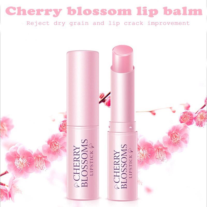 Cherry Blossom Essence Lip Balm Moisturizing Lighten Care Shopee Philippines