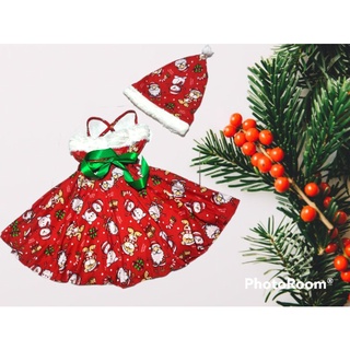 Onhand Cute Baby Girls Santa Dress Christmas Dress 0-6years Old #8
