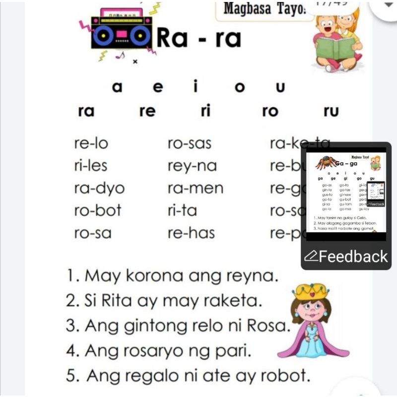 Unang Hakbang Sa Pagbasa 49 Pages Free Bookbind Shopee Philippines